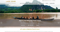 Desktop Screenshot of laostours.asia