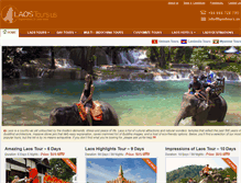 Tablet Screenshot of laostours.us